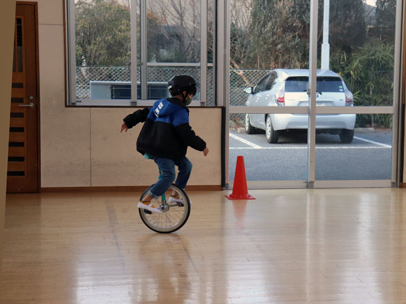 「一輪車検定」